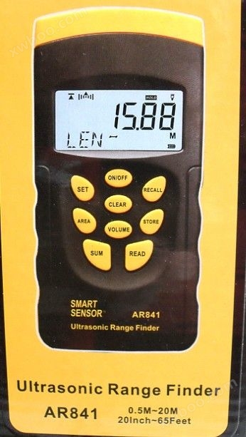 激光定位20米超声波测距仪AR-841