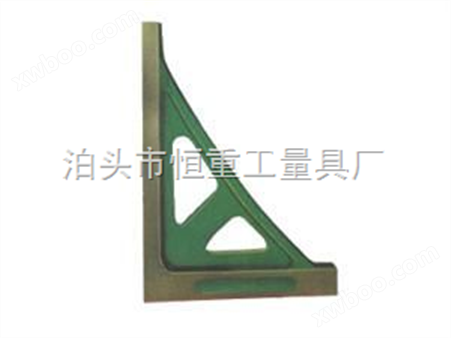 铸铁直角尺检验，直角尺测量，直角尺精度尽在恒重机床
